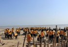 Aksi 'Jogo Omah', Polresta Tuban Gelar Green Policing di Pantai Jenu bersama Masyarakat