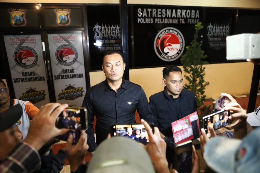 Polres Pelabuhan Tanjung Perak Gagalkan Peredaran Sabu Jaringan Lintas Daerah